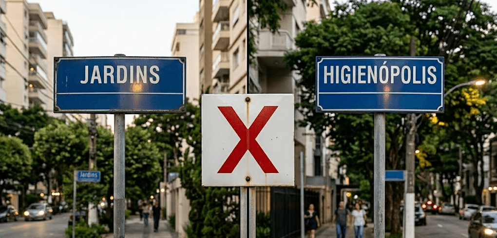 Higienópolis ou Jardins — qual é o endereço certo para você